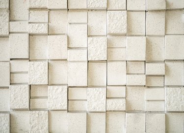 Artificial stone wall tile