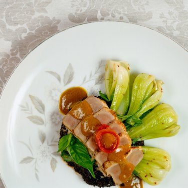 Seared Tuna and Leeks