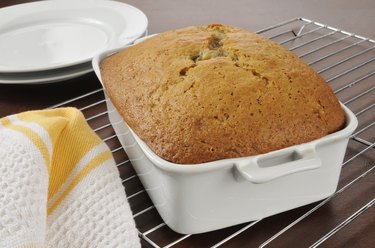 Fresh baked banana bread