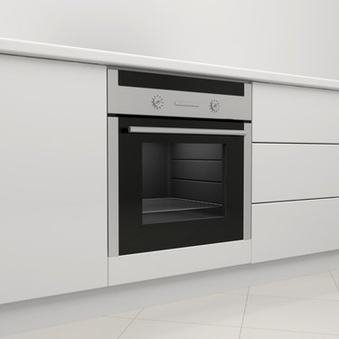 Electric stove and oven.