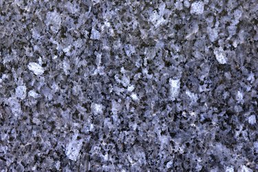 Front View of Blue Pearl Granite