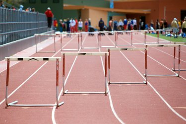 Preparing for a hurdles race