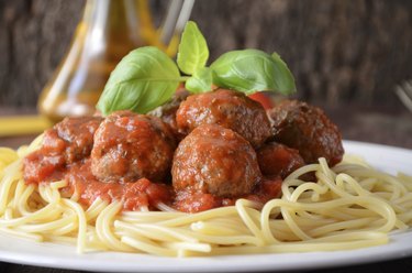 Meatballs and Spaghetti