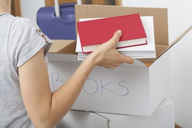 Arranging books