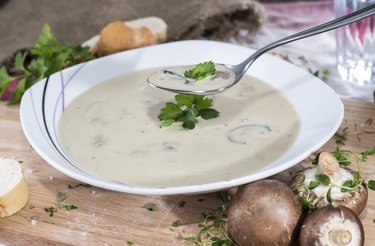 Homemade Mushroom Soup