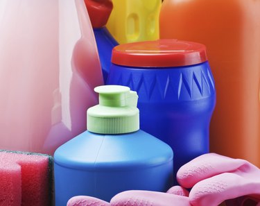 accessories and products for cleaning