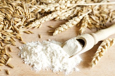 Natural grain for flour