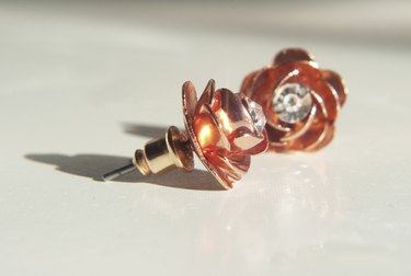 Rose Gold Earrings