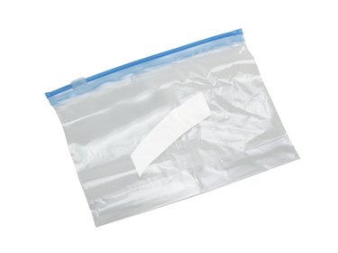 plastic bag with lock