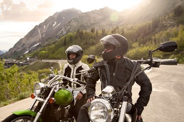 Motorcycle Couple