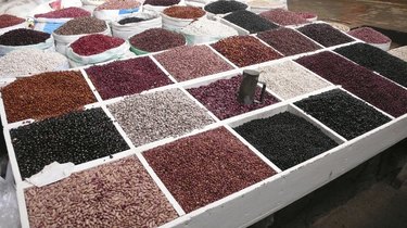 Beans. Market. San Cristobal de las Casas.