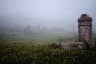 Misty Graveyard