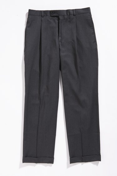 Garment Dye Cotton Cargo Pant in Black ARNE