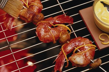 shrimp on grill