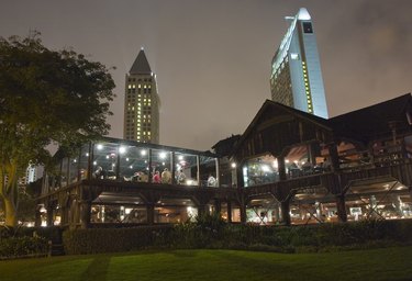 Restaurant at Night
