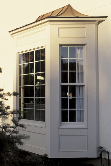 Bay window of home