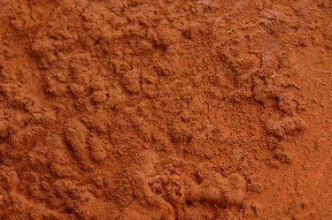 Brown soil