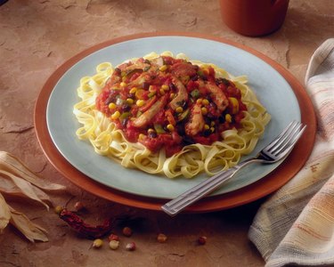 Southwestern style pasta