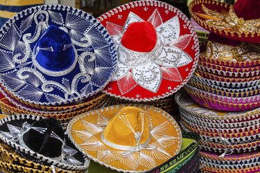 Colorful Mexican sombrero