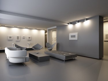 exhibition hall interior