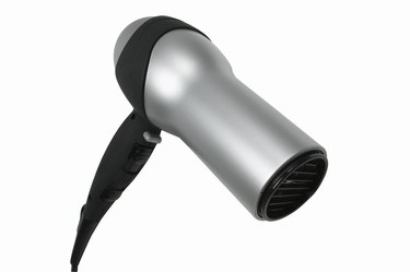 Close up of a hair dryer