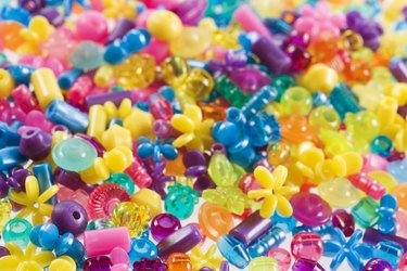 Plastic beads