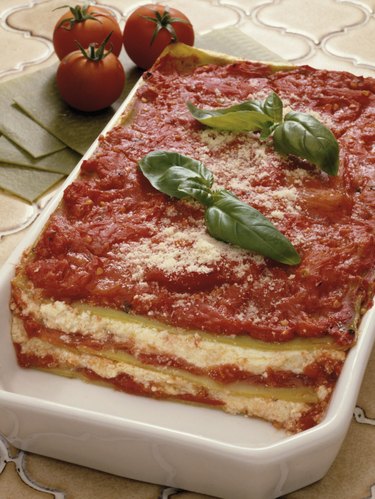 Fresh lasagna