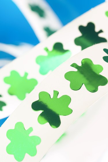 Shamrock stickers