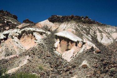 Desert landscape in Texas