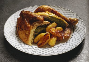 Roasted Chicken with Herb Stuffing