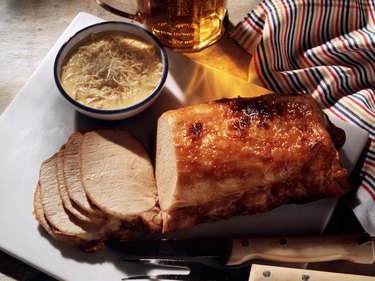 Roast Pork with Horseradish Mayonnaise