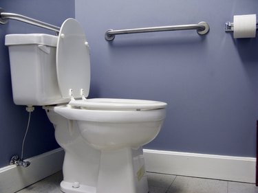 Handicap enabled toilet