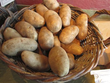 Russet potatoes