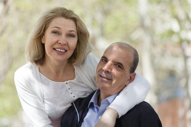 Portrait of mature couple