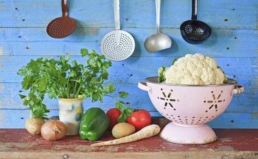 various vegetables