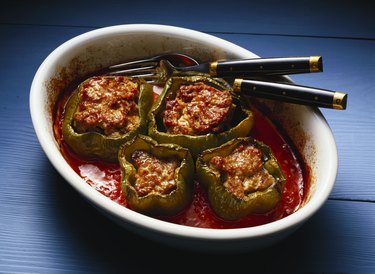 Stuffed Green Peppers