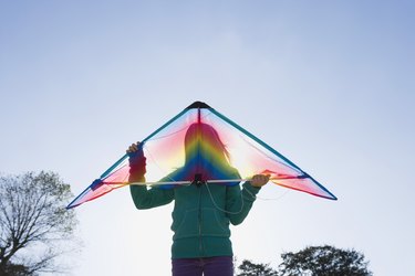 Girl with a kite