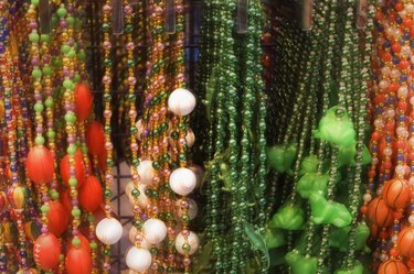 Mardi Gras beads