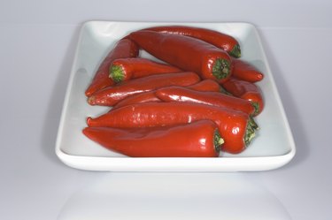 Red peppers