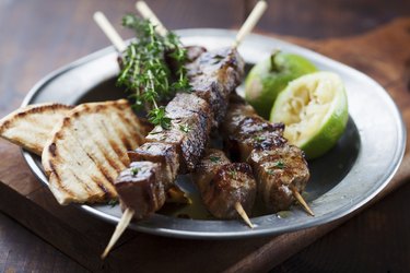 meat skewer