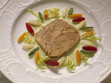 Liver Pate with Vegetable Sauce