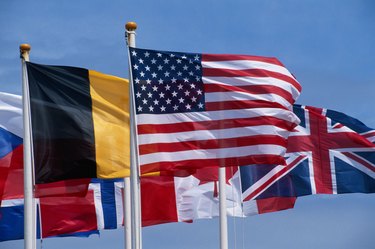 International flags