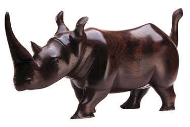 Rhinoceros figurine