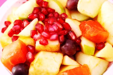 Studio shot of a fruit salad