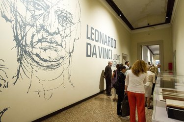 'Leonardo da Vinci, The Universal Man' Exhibition In Venice