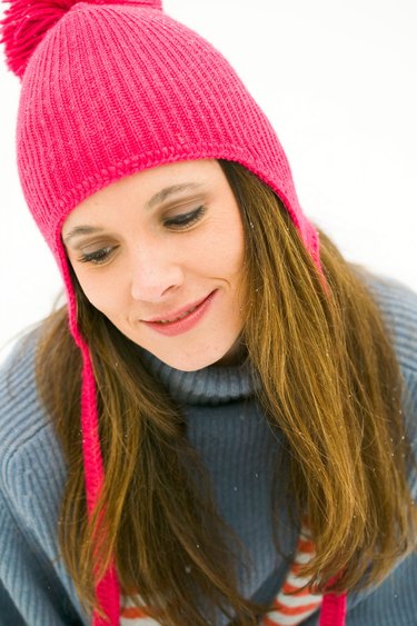 How to shrink store a wool hat