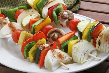 vegetable kabobs