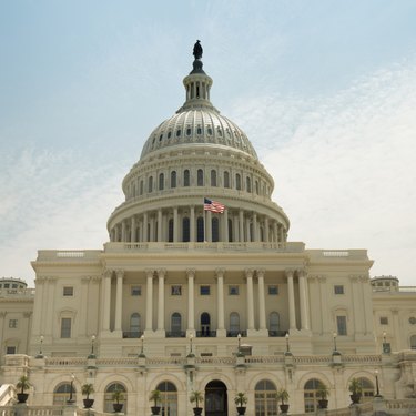 The United States Capitol building - Washington DC