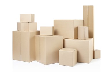 Cardboard boxes group