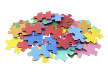 Stack of Puzzle Pieces